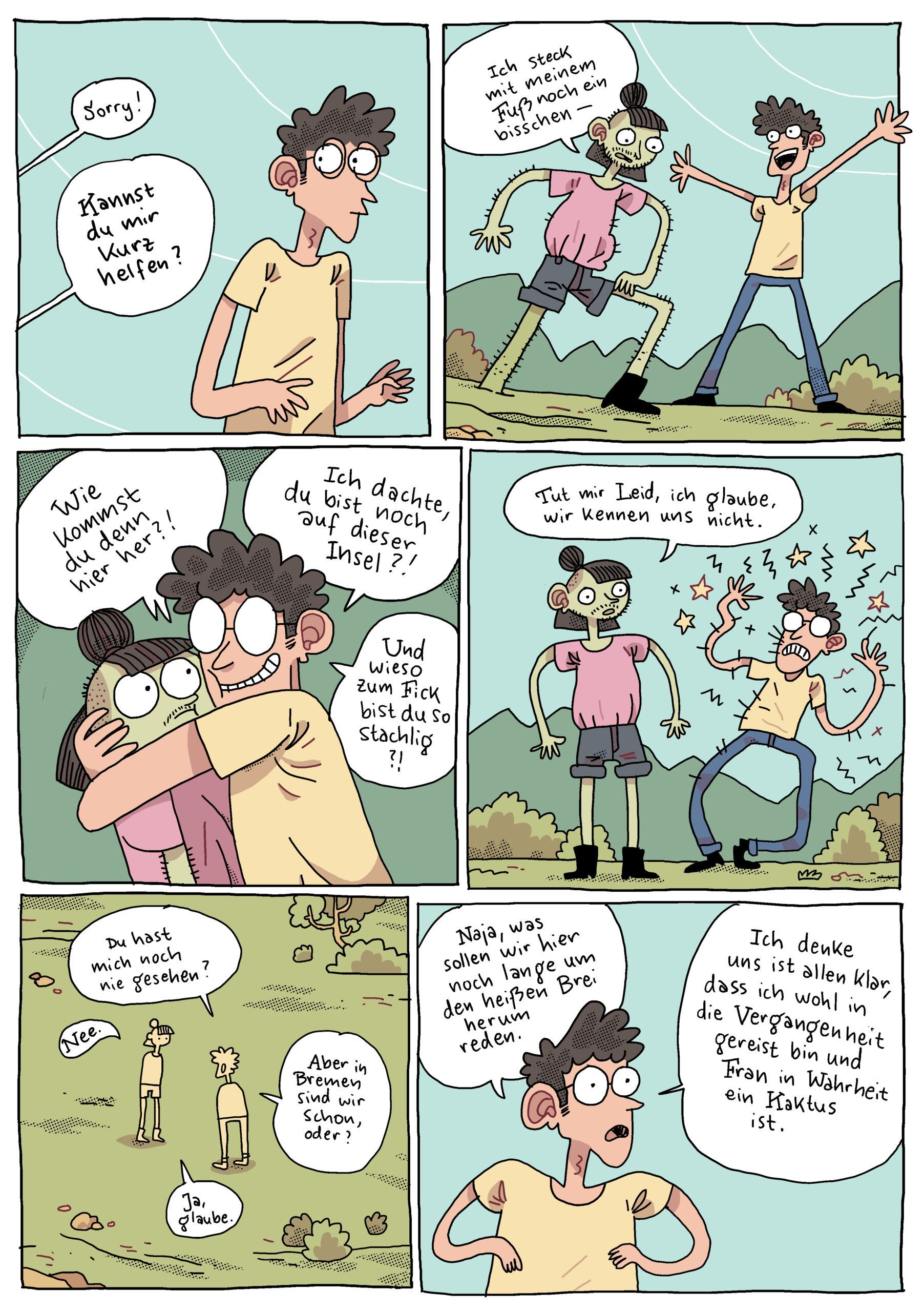 boy with a thorn in his side